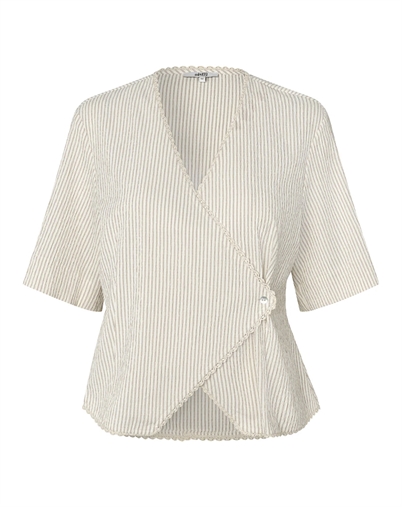 mbyM - Felicca-M Bluse - Alita Brown Stripe